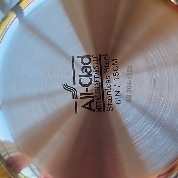 COPY - All-Clad Stainless Steel 6" Mini Gratin Pan, 2pcs set, NWT - Picture 8 of 8